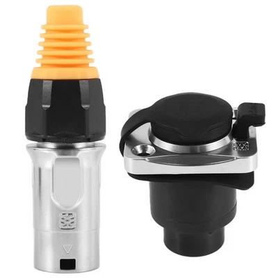 IP67  RJ45  Connectors / Ethernet RJ45  Plug +  Socket for Outdoor Ethernet B1E9 - Image 1 of 4