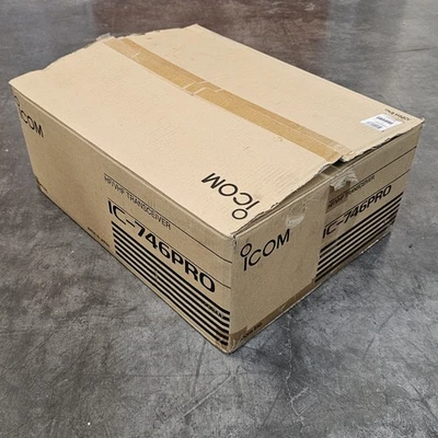 iCOM IC-746PRO Ham Radio Transceiver HF VHF NEW OLD STOCK NOS READ DESCRIPTION - Image 1 of 3