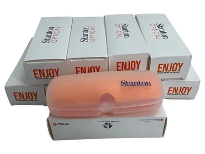 Lote de 10x Estuche Gafas Ópticas Stanton Plástico con Cajas Foto 1 de 4