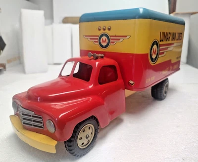 Camión Marxlumar Van Line años 50 todo estado original Foto 1 de 4