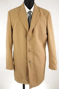 Abrigo McNeal beige-marrón talla XL mezcla de lana excelente estado - Imagen 1 de 7