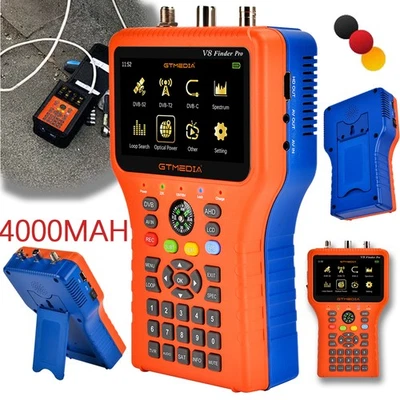 GTMEDIA V8 Finder Pro Digital HD DVB-S2/T2/Kable Combo Messgerät Satfinder H.265 - Bild 1 von 4