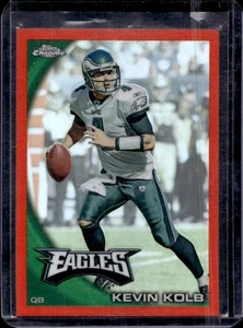 2010 Topps Chrome Kevin Kolb Orange Refractor #C137 Eagles - Picture 1 of 2