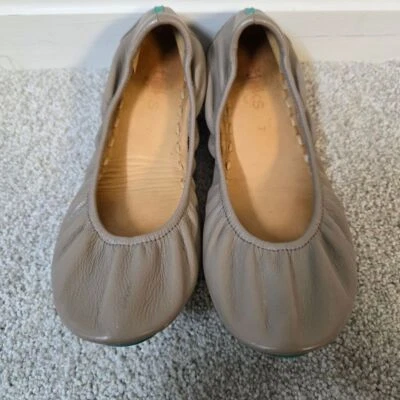 Sapatilhas de balé femininas Tieks bronzeadas tamanho 7 - Imagem 1 de 4