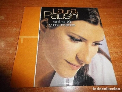 LAURA PAUSINI Entre tu y mil mares VERY RARE SPAIN PROMO CD SINGLE UNIQUE COVER - Image 1 of 2