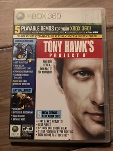 Xbox 360 Magazine Demo Disc #66: Tony Hawk Project 8(Xbox 360, January 2007) CIB - Picture 1 of 6