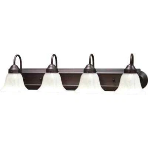 Volume Lighting 4-Light Antique Bronze Bath Light - Picture 1 of 3