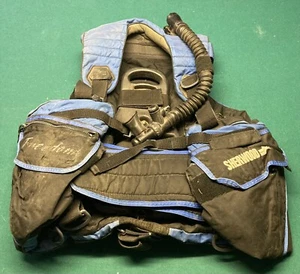 Sherwood Freedom Scuba Diving Vest Jacket. Mens Medium Womens Large. Blue/black - Picture 1 of 7