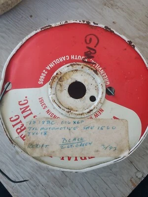 300' Copperfield TXL 18 18AWG 19 BC 016 XLP NEGRO Verde TXL Automotriz Foto 1 de 4