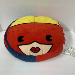 Miniso 10" Marvel Plush Cushion Pillow Oval Head Comics Marvel Wonder Woman - Picture 1 of 5