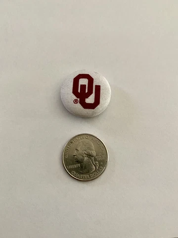 UNIVERSITY OF OKLAHOMA-OKLAHOMA SOONERS BUTTON MAGNET Cover