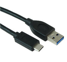 6 pouces USB 3,2 Gen 1 Type-C mâle vers mâle type-A 5 Gbit/s noir