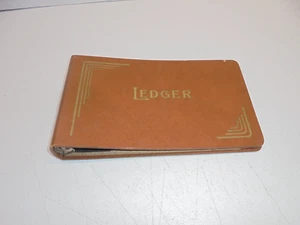 Antique Ledger Bookkeeping Book - Picture 1 of 6
