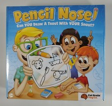 Pencil Nose Game Can You Draw A Trout With Your Snout Fun Family Game New Sealed