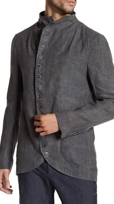 John Varvatos Mulibutton Linen Sport Coat. 50/40. $1698 - Image 1 of 4