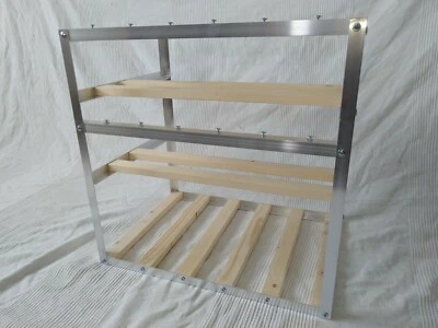 12 GPU Open Air Gehäuse Halterung Alu Mining Frame Open Case Mining Rig Miner - Bild 1 von 4