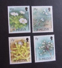 St Helena 1987 Rare Plants flowers SG505/8 MNH UM unmounted mint