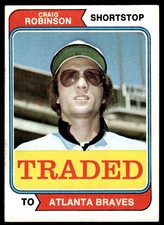1974 Topps Craig Robinson Atlanta Braves #23T