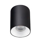 Riti Round Black White Ceiling Surface Mounted Spot light Down light GU10 LED