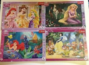 8 PUZZLES DISNEY Raiponce Princesses Mickey Winnie NEUF 15 et 30 pièces Cadre