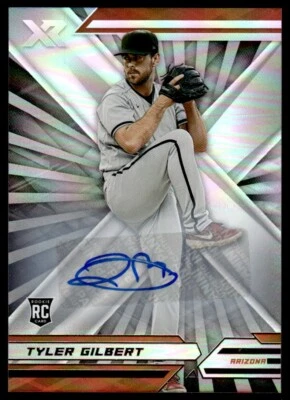 2022 PANINI XR AUTO ROOKIE Tyler Gilbert Rookie Arizona Diamondbacks #179 R32 - Image 1 of 2
