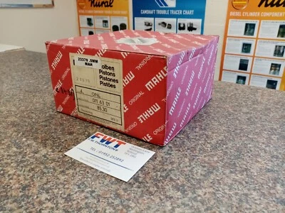 Juego de pistones Opel Vauxhall 1.8SE SV SEH Astra,Ascona,Kadett,Cavalier STD/.5mm/1mm Foto 1 de 4