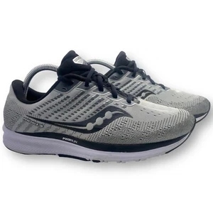 Zapatillas deportivas para correr Saucony Ride 13- para hombre talla 9 ancha S20580-40 gris negro - Imagen 1 de 9