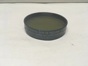 TIFFEN 55mm 12 Yellow Soligor 80b 55mm Japan - Picture 1 of 3
