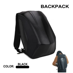 Motorcycle Backpack Waterproof Bag Hard Shell Backpack Helmet Backpack Large Bag - Picture 1 of 18