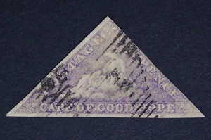 CAPE OF GOOD HOPE SG20 1863 6d Malva Brillante, Usado - Imagen 1 de 2