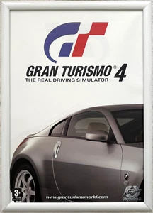 GT4 Gran Turismo 4 RARO PS2 42 cm x 59 cm poster promozionale #1 - Foto 1 di 2