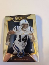 2014 Select Football #34 Hakeem Nicks Indianapolis Colts