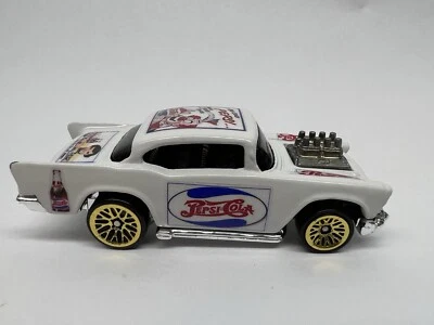 Gig PIG CUSTOM Hotwheels Mattel Inc 1976 Pepsi 57 Chevy - Image 1 of 4
