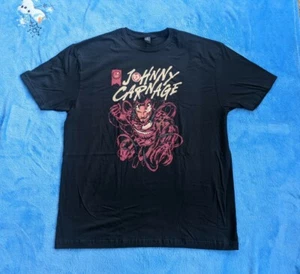 JOHNNY GARGANO XL Camiseta Lucha Libre Profesional Carnage Cómic Libro AEW NXT Totalmente Nueva - Imagen 1 de 5