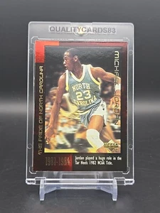 MICHAEL JORDAN 1999 UPPER DECK INSERT CARD WITH CASE NBA CHICAGO BULLS - Picture 1 of 6