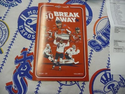 Programa separatista de Washington Capitals 2025 Alex Ovechkin Goals 894 895 Gretzky Foto 1 de 4