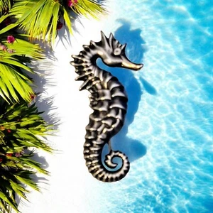 Vintage Mexican Silver Sea Horse Brooch Pin  Collectible Gift Holiday Jy-24pn * - Picture 1 of 6
