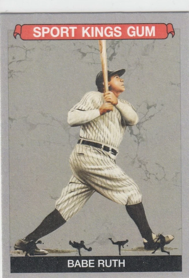 BABE RUTH SPORTKINGS SILVER BORDER BATTING VOLUME 4 NEW YORK YANKEES SP 144 2023 - Image 1 of 1