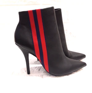 Stivaletti Steve Madden- Stiletto tacco alto 10 cm. Vera Pelle nuovo colore nero - Foto 1 di 10