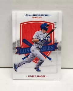 COREY SEAGER 2021 Chronicles America's Pastime ~ Dodgers #'d /75 - Picture 1 of 3