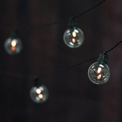 Cadena de luces LED blancas cálidas de 26 pies de largo 6 piezas guirnalda a batería boda Foto 1 de 4
