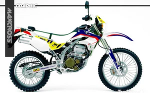 KAWASAKI KLX250 SR/D-Tracker 2005/2004 - 2007 MAXCROSS GRAPHICS KIT DECAL MONE1 - Picture 1 of 2