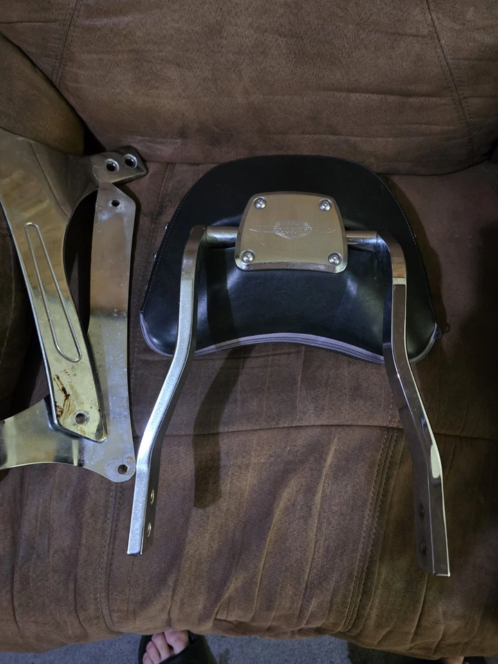 Cojín cojín respaldo asiento pasajero Suzuki Boulevard negro genuino OEM Foto 1 de 4