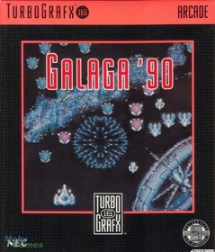 Galaga '90 For Turbo Grafx 16 Vintage Very Good