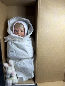 Little Blessings Bunny Love Awake Modell #LBOE-BL Puppe - Bild 1 von 12