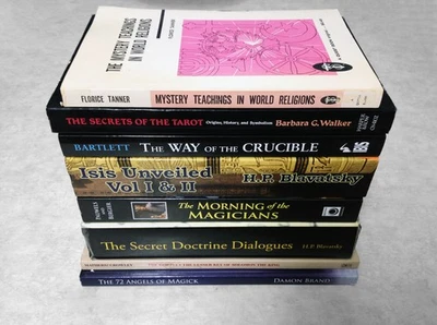Occult Book Lot- Crowley, Blavatsky - Esoteric Magick Mysticism (Paperbacks) - Image 1 of 4