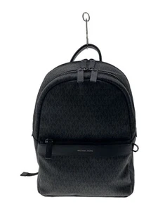 MICHAEL KORS backpack rucksack PVC Black total pattern 33F9LGYB2O GREYSON Used - Picture 1 of 6