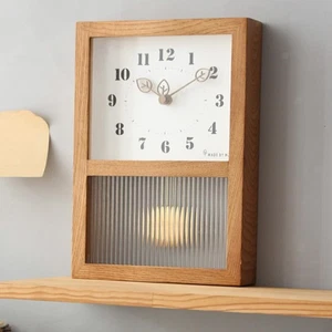 Wall Clock with Swinging Pendulum Silent Pendulum Clock - Picture 1 of 7
