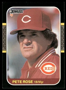 Pete Rose 1987 Donruss #186 Cincinnati Reds - Picture 1 of 2