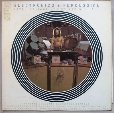 Max Neuhaus – Electronics & Percussion (Cage, Brown, Stockhausen, Feldman) - Image 1 of 4
